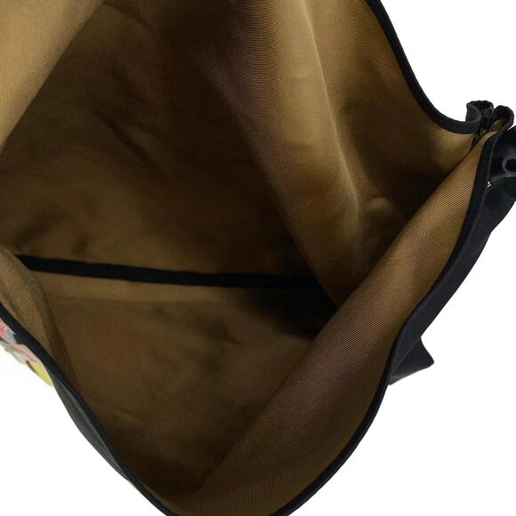 Auth HERMES Silky City PM - Black Multi Silk Veau Swift B Shoulder Bag - Picture 16 of 16